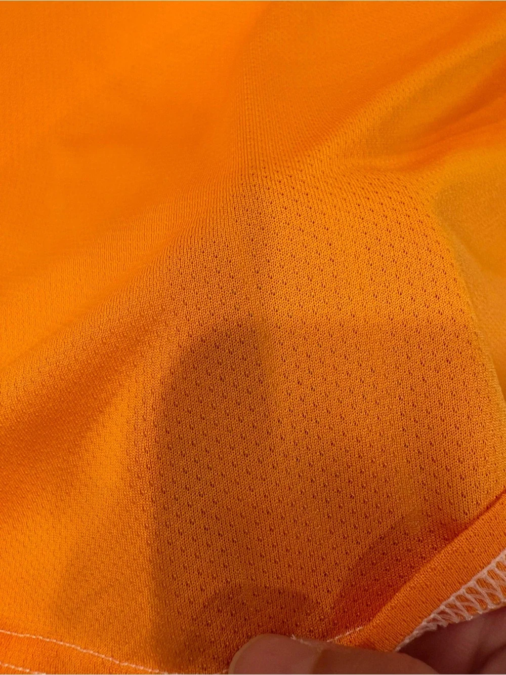 Nike Women’s  White Tank with Orange and Red Trim- Size L